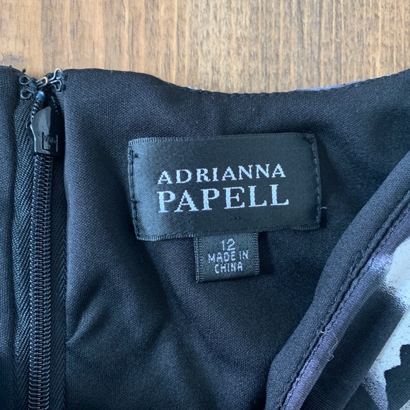 Adrianna Papell Black and White Dress - Picture 5 of 7